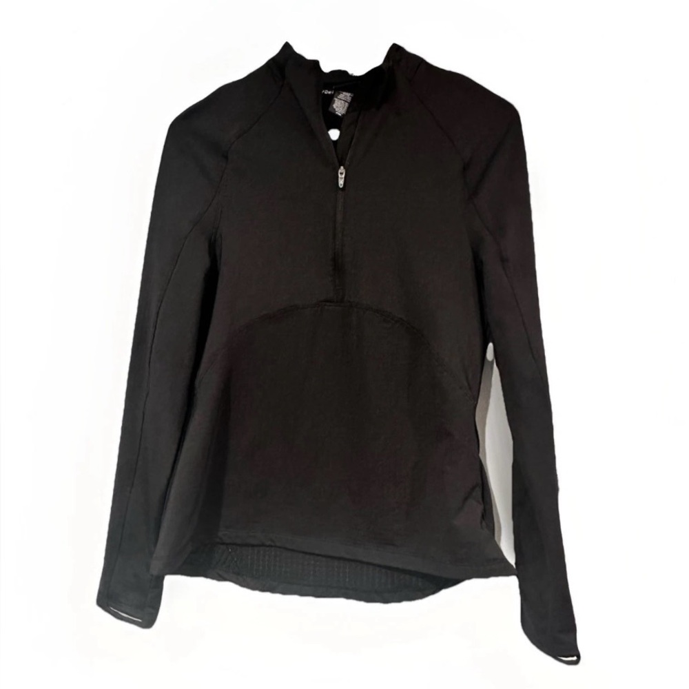 Spyder Black women’s 1/2 (Half) Zip Pullover, Small